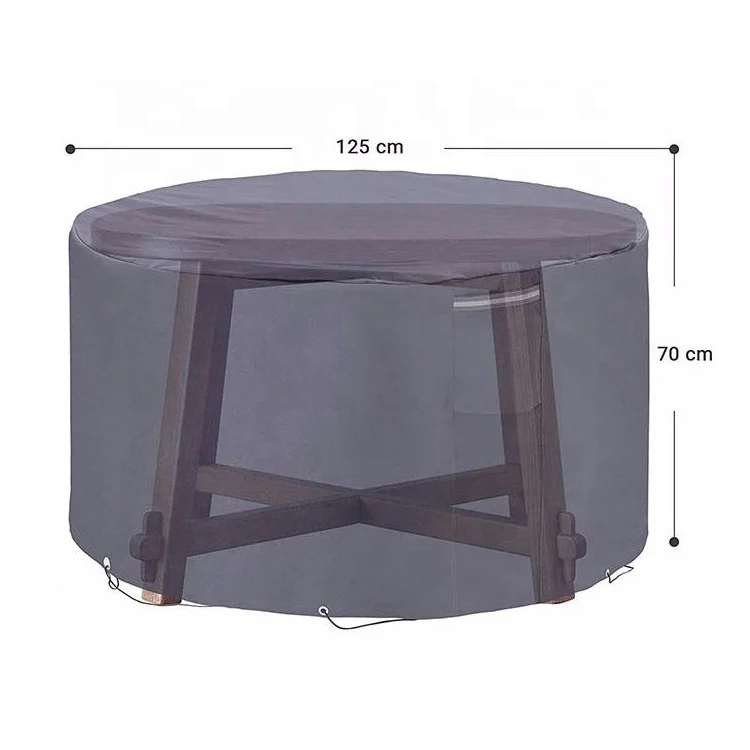 
Wholesale anti-UV dust proof outdoor furniture cover waterproof furniture patio table chairs cover 