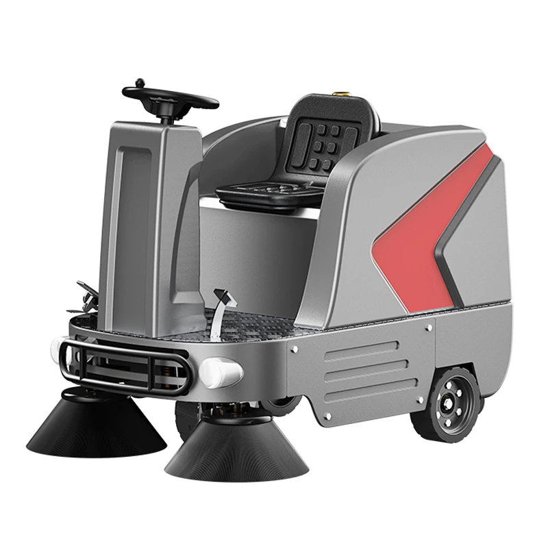 Уборочная машина для дорог по низкой цене, автоматическая электрическая промышленная уборочная машина для пола
