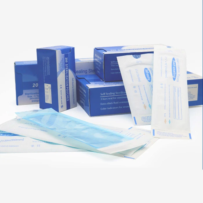 Medical Grade Self Sealing Dental Equipment Packaging - Steam Eto Self Sealing Sterilization Bags