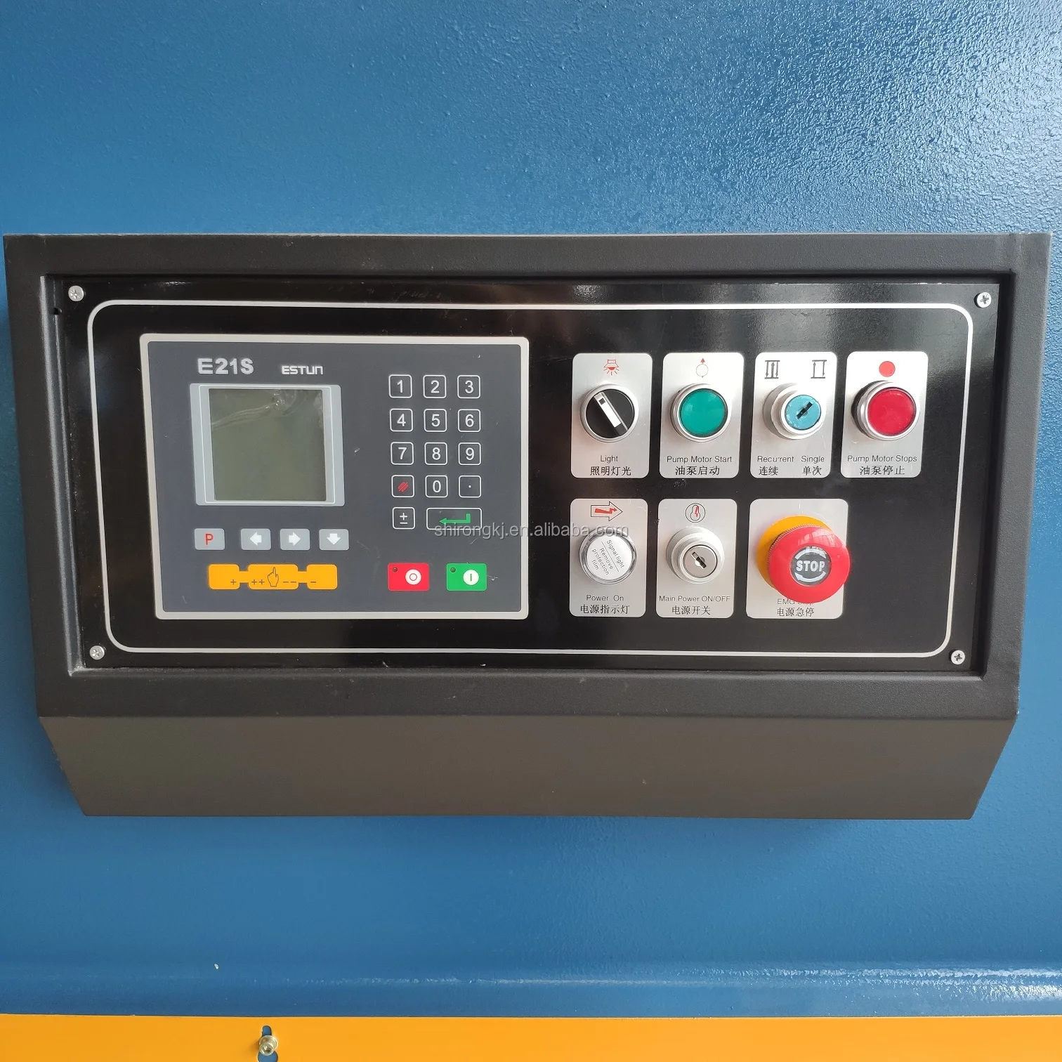 Good price hydraulic guillotine type shearing machine for 8feet 10feet sheet metal cutting