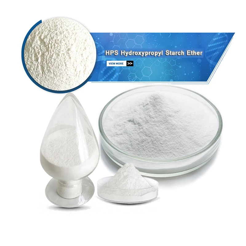 Decorative Mortar Plastering Mortar Crack Resistance Tile Adhesive Wall Putty Mortar HPS Hydroxypropyl Starch Ether
