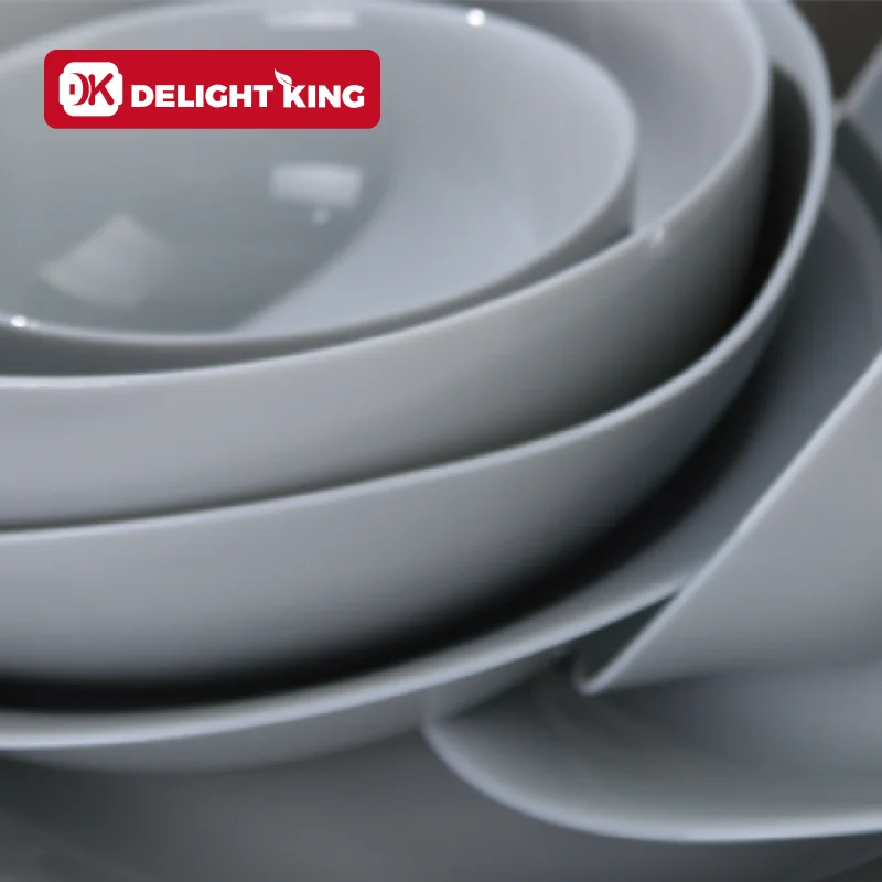 Double Plain Heat Resistant Opal Glassware Bowl For Noodle Rice And Soup