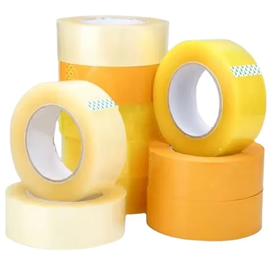 Eco-Friendly BOPP Waterproof Carton Sealing Tape Single Sided Acrylic Pressure Sensitive Packaging Tape Packing Tape Strong