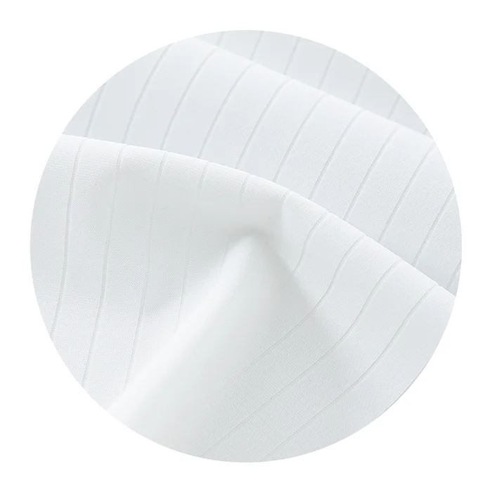 OEM sublimation printing breathable polyester spandex non-slip integrated fabric for cycling cuff and trouser legs