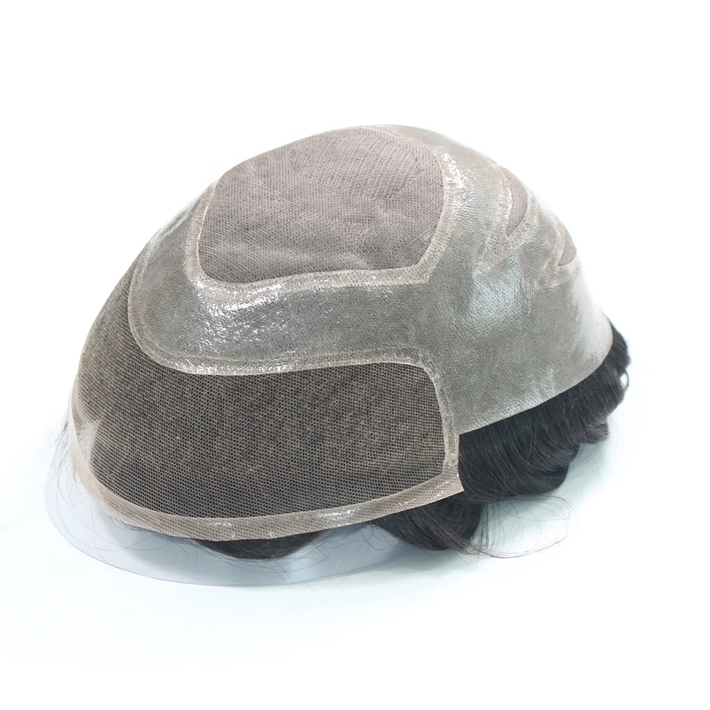 Hot Sale Durable Mono Base Toupee Hair Unit for Men