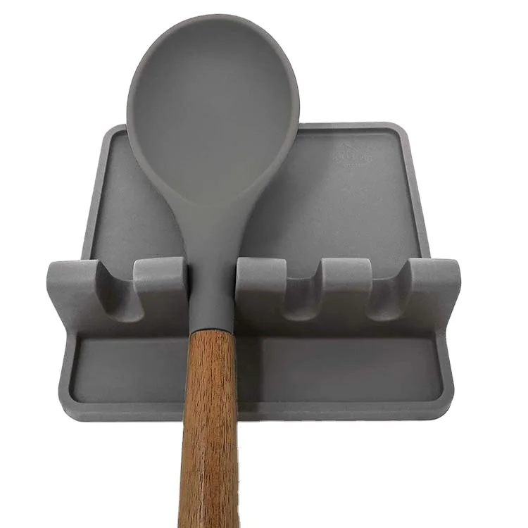 Custom Made Kitchen Utensil Holder Kitchen Silicone Spoon Rest