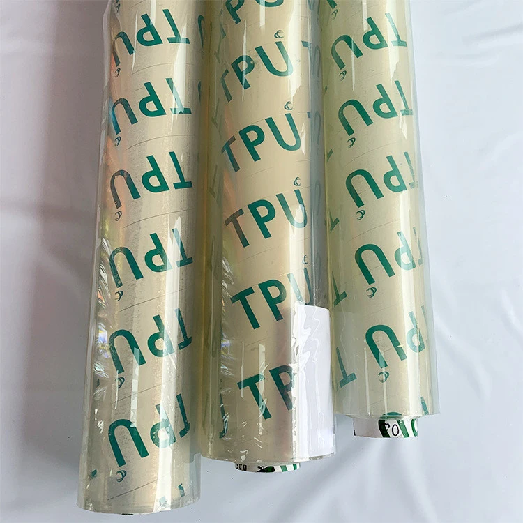 Hot sale Eco-friendly  super clear TPU film Ultra transparent TPU  film for handbags tent film