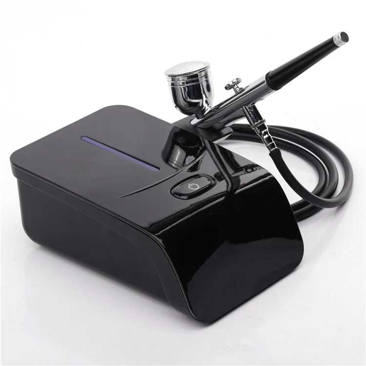 small mini cosmetic airbrush makeup compressor kit set with 7cc cup Gravity Airbrush