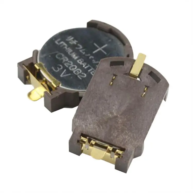 CE certification button cr1220 cr1225 battery holder 3v button cr1220 battery holder smt