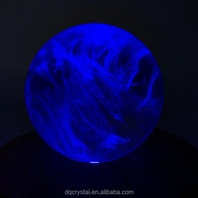 USB Round shape original Wooden stand Base Led Light crystal sphere Holder Stand 3D Lamp DIY Crystal ball Display LED light