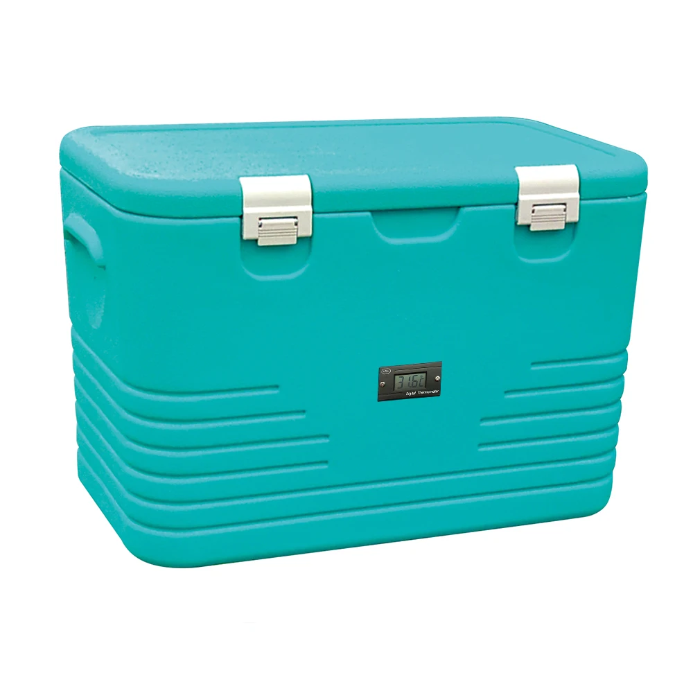 vaccine plastic cooler box ice cooler box with handle