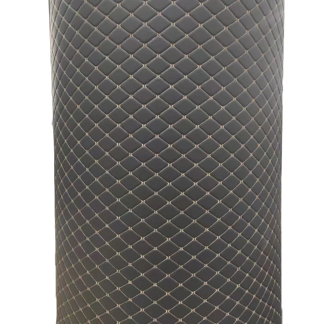 Customize various Pvc Leather Car Floor Mats Roll Car Foot Mat Pvc Rexine Leather Material for car accessoiess