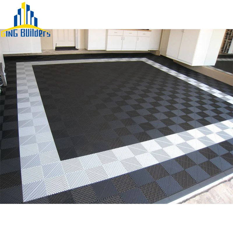 Gingbuilders высокое качество Oem/Odm баскетбольная площадка натурального цвета; Dri Дек розовый 4 см крышка для защиты от пыли анти-скольжения пола гаража