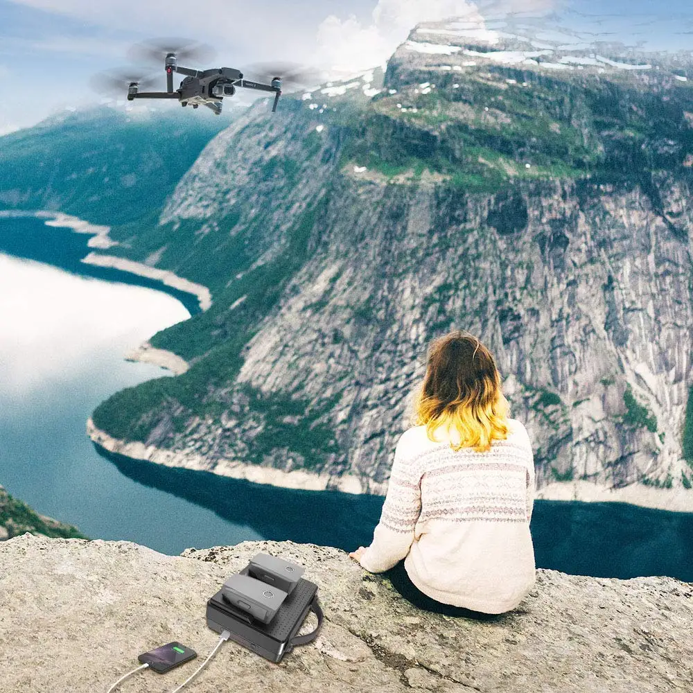  Smatree Mavic 2 Pro 148Wh портативная зарядная станция высокоскоростная док-станция совместимая с DJI Pro/Mavic Zoom Drone