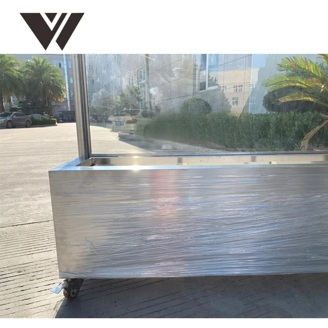 Weldon street cafe barrier with wheels outdoor cafe barriers in stock