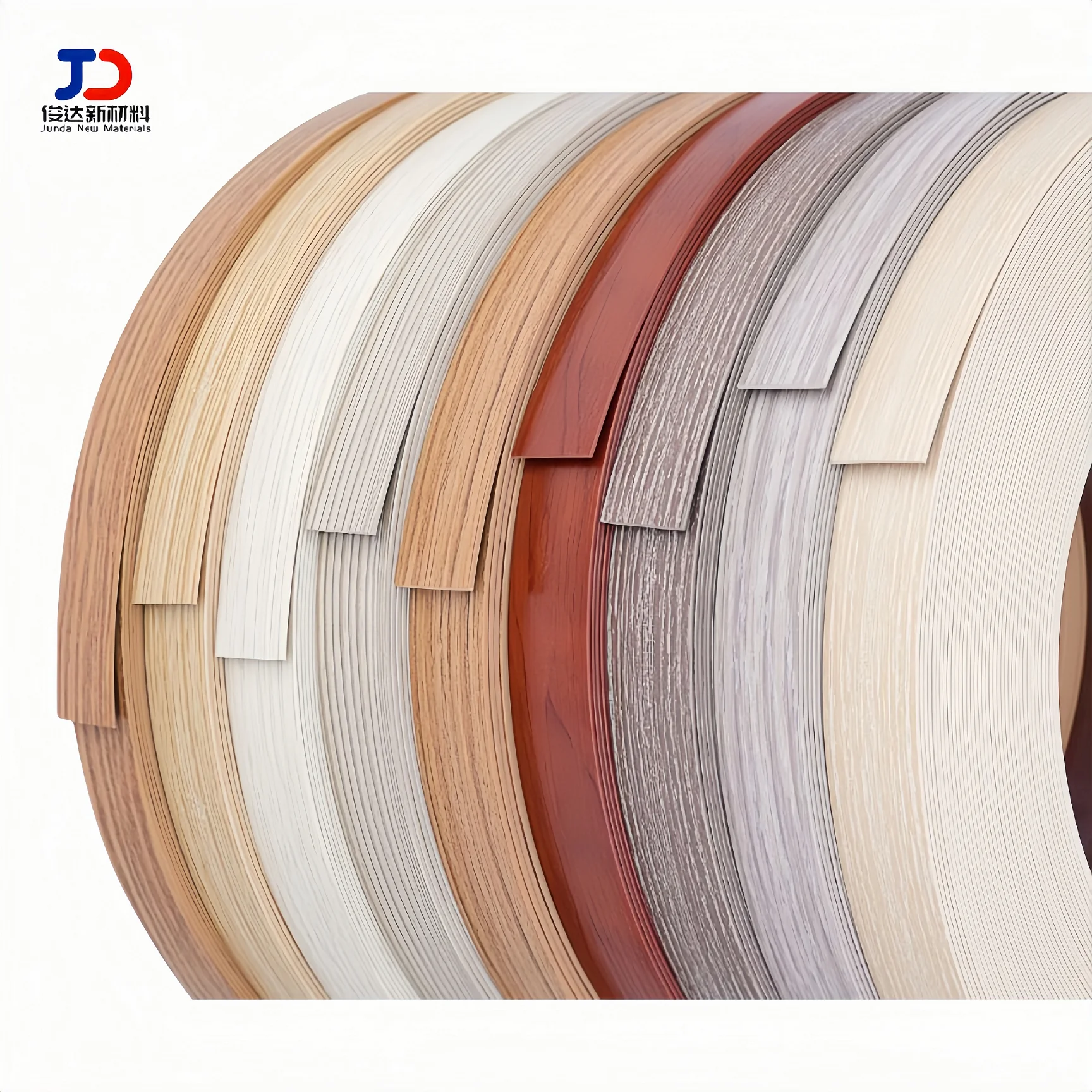 Strips Edge Banding Plastic for Kitchen Furniture Protection-wood Good Price for Flexible PVC Melamine Acrylic Eco-friendly