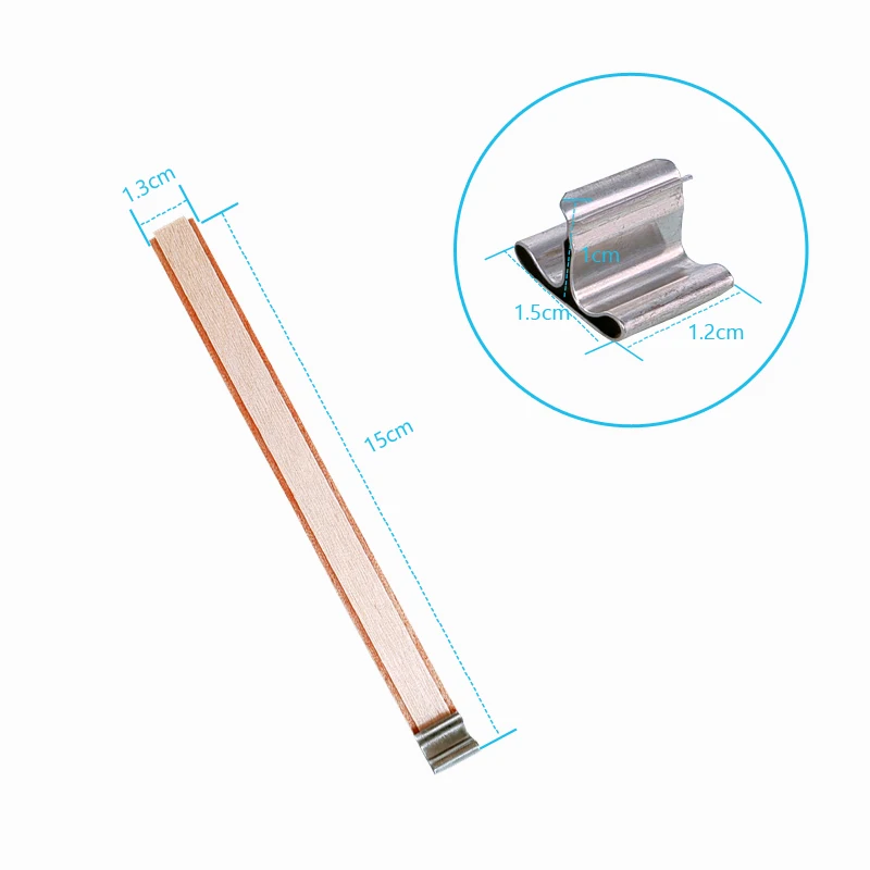 new innovations good price ribbon wooden candle wick