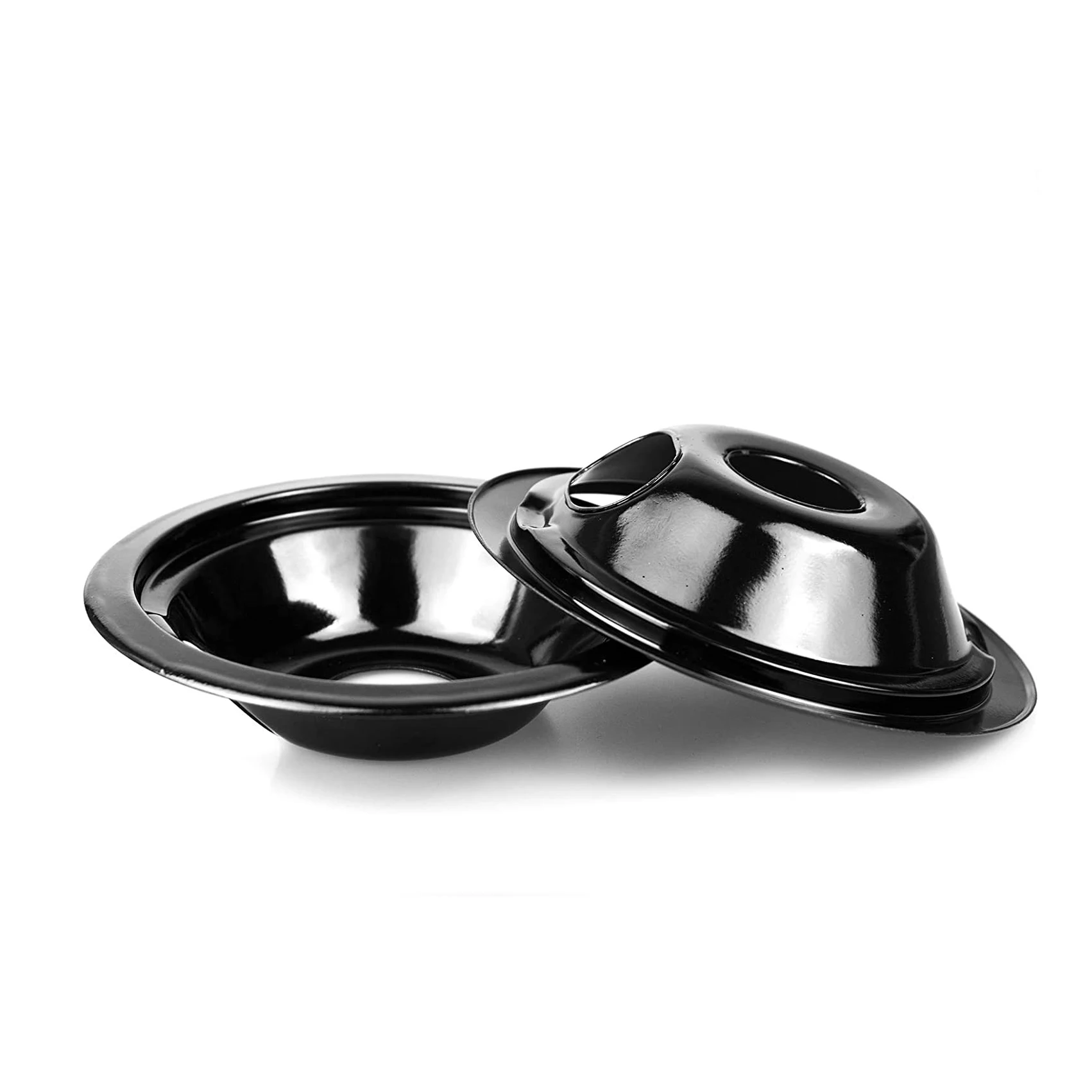 WB31M20 Gas Stove Range Cooktop Porcelain Drip Pans 6inch Drip Pan Replacement for G-E Gas Burner