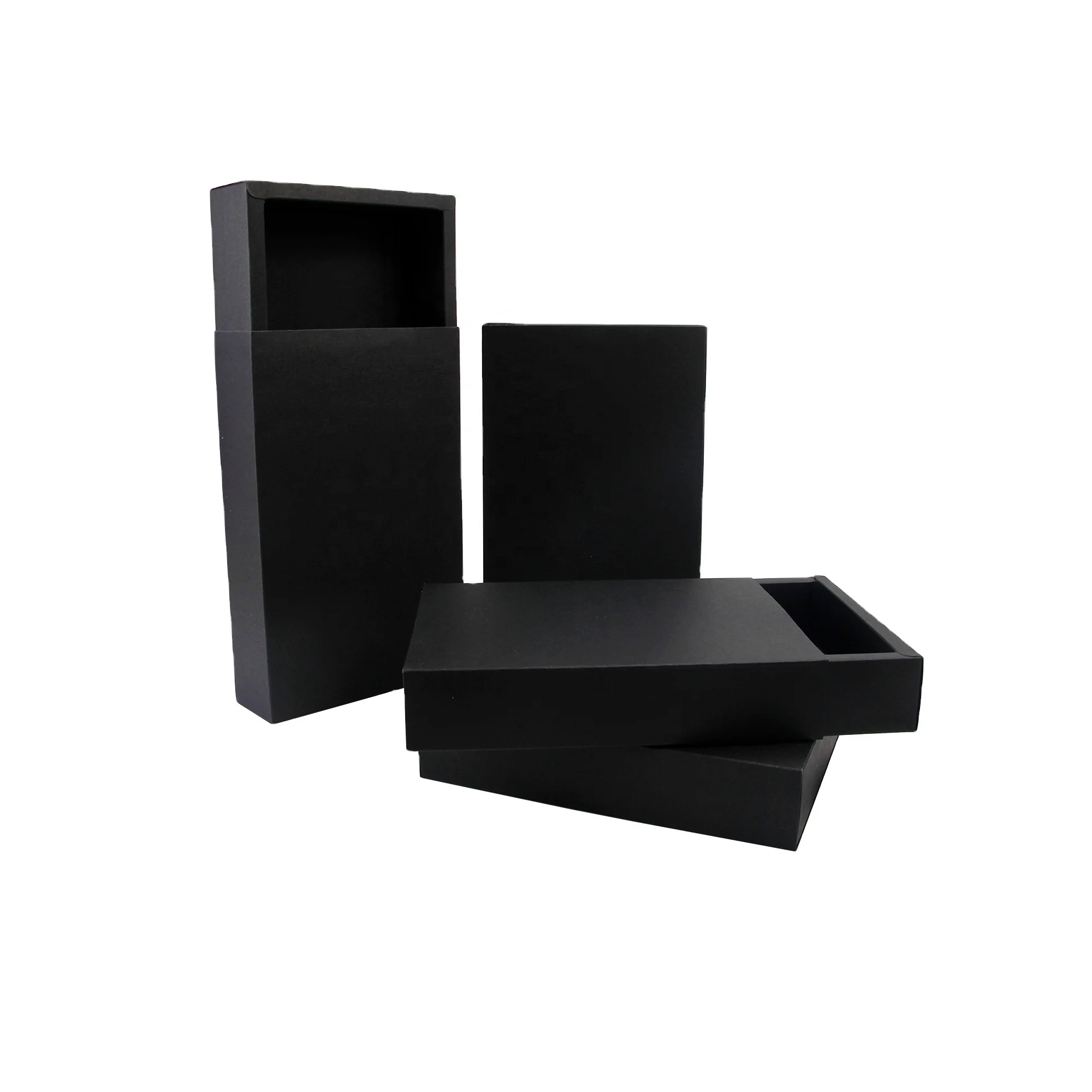 Hot Selling Wholesale Custom folding Durable Drawer Brown Kraft Paper Gift Packing Boxes Supplier