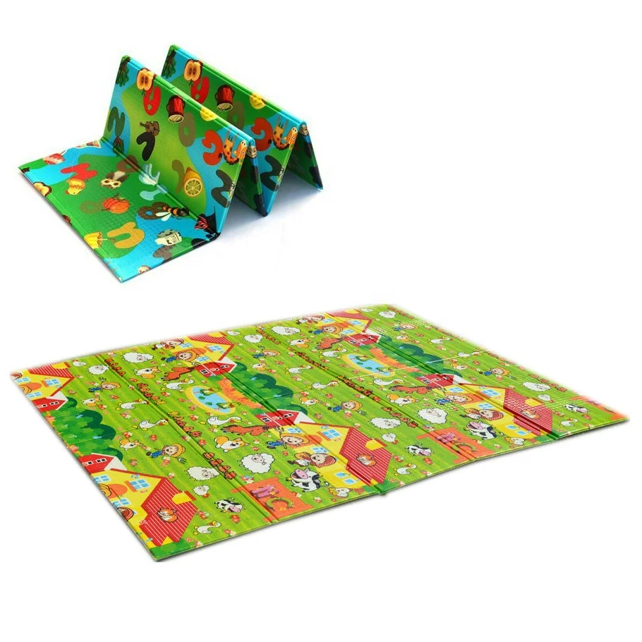 XPE Material Folding  Play Mats Double Sides Kids Baby play mat china