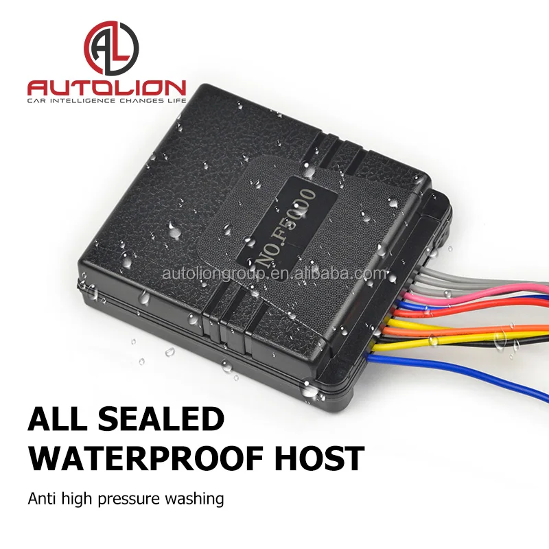 Waterproof Motorcycle Alarm Anti-hijacking System with 2 Remote Control Key