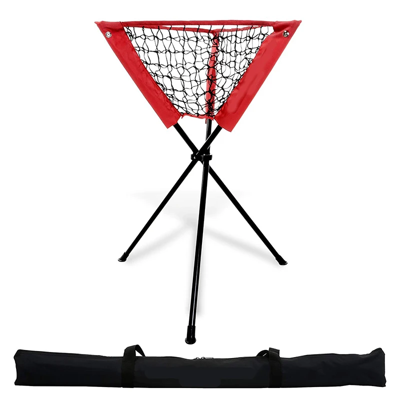 Wholesale high quality red and black baseball batting caddy with cheap price
