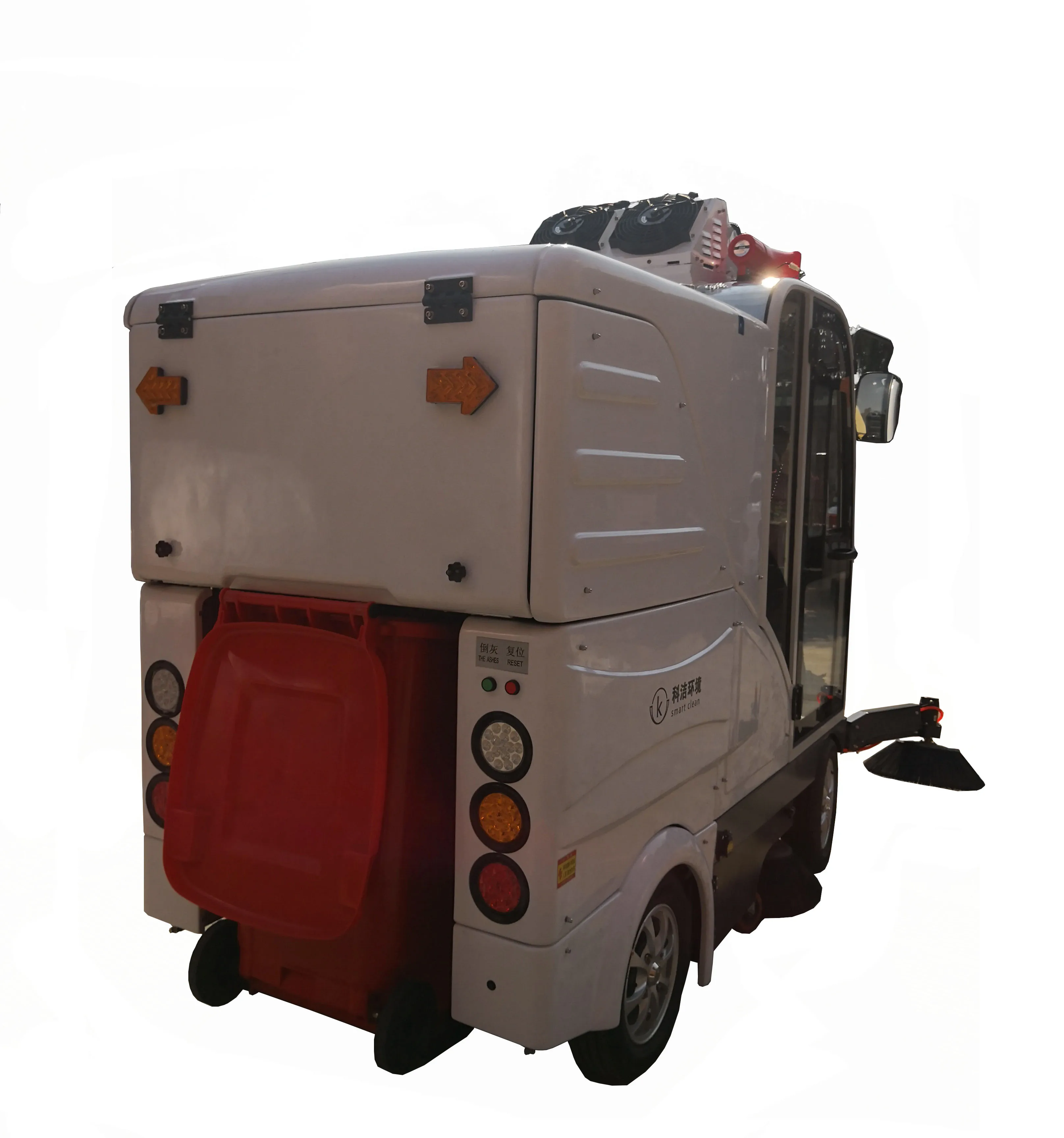 SC2280F Electric Road Sweeping Machine Floor Cleaning Machine Street Sweeper Car