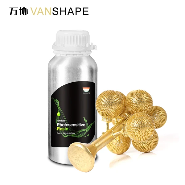 Прозрачная литейная Смола Vanshape для ЖК-принтера жидкости из смолы Фотополимерная
