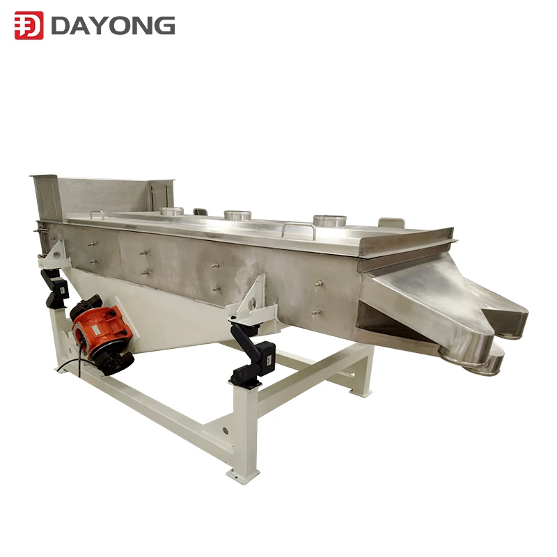 DY Series Large Capacity Crop Powder Granules Linear Vibrating Screen