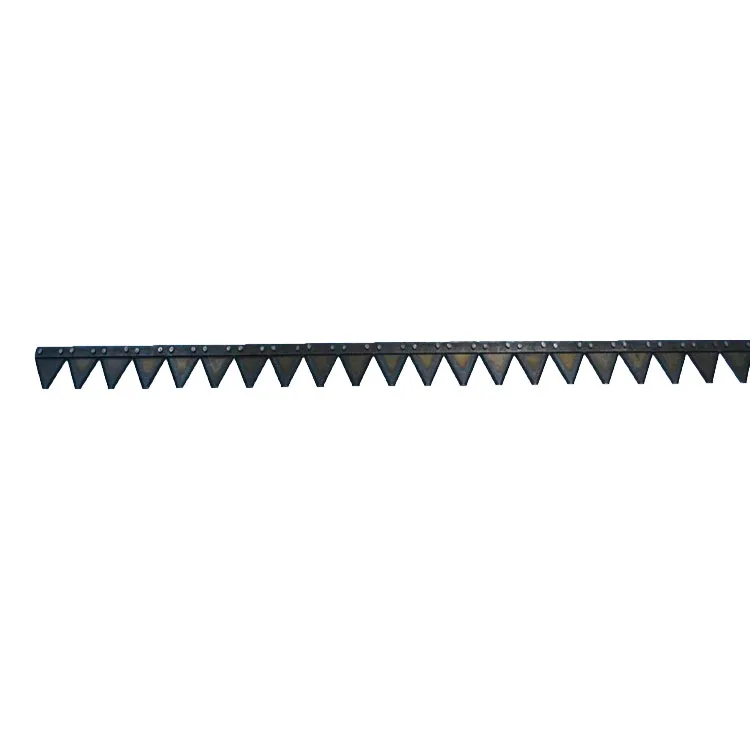 Hot sale Mower spare parts 08.040-02 Fingerless mower knife (upper) K