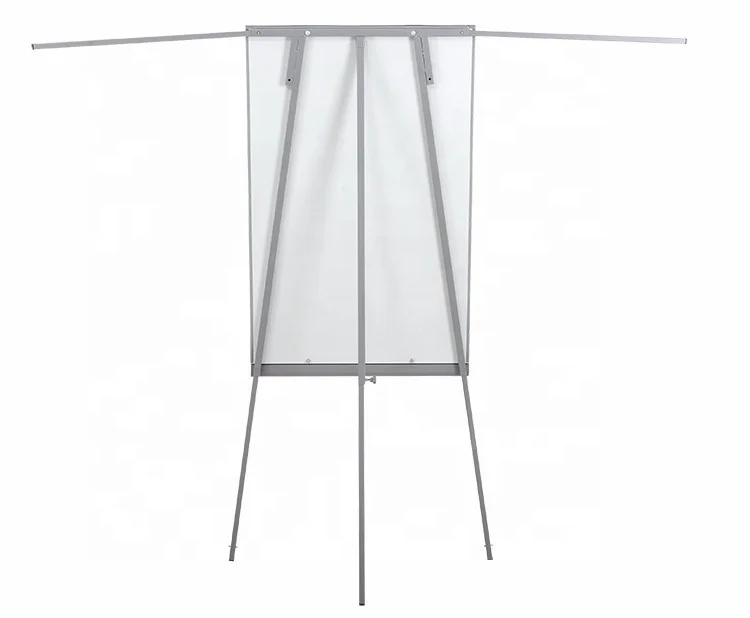 Office movable dry erase white board flipchart price height adjustable tripod easel stand flip chart whiteboard