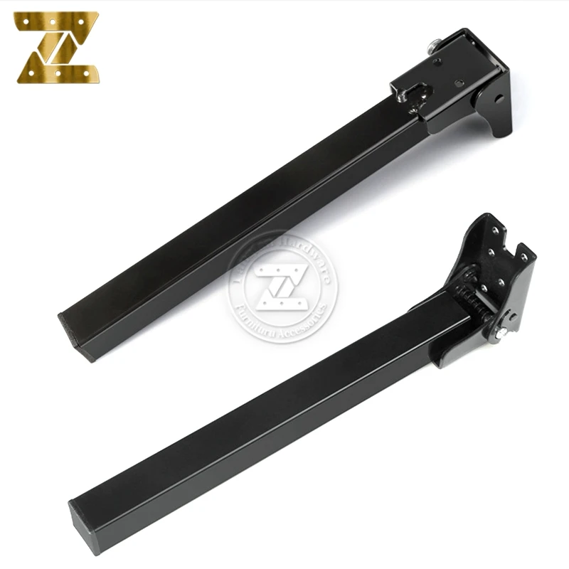Metal 90-degree Folding Leg  Adjustable Furniture Leg Length Can Be Customized Support Sofa Feet Table Legs