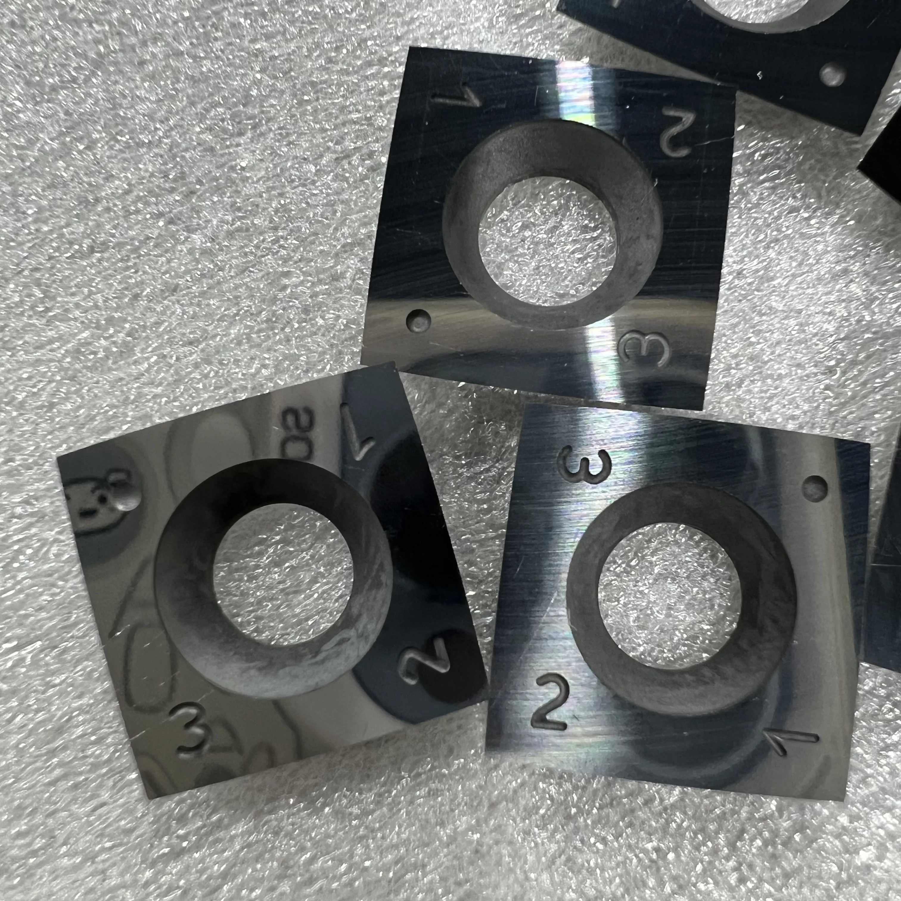 Tungsten Carbide Woodworking Insert Carbide Cutter Inserts 15x15x2.5mm R150