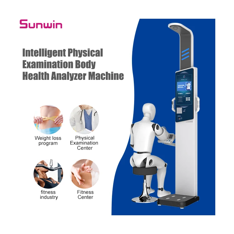 Intelligent height weight blood pressure measurement Medical Smart Body composition analysis Equipment with CE