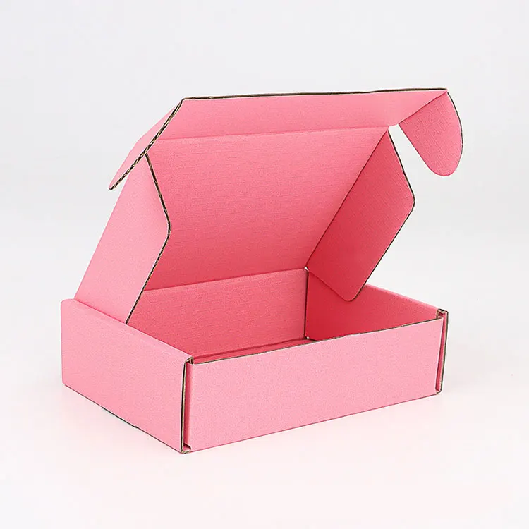 Wholesale Custom Logo Printed Corrugated Cardboard Paper Black Shipping Boxes