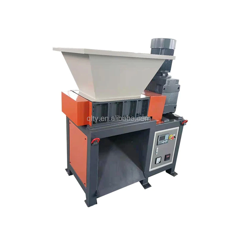 High Quality Cheap Waste Plastic Tube Shredder Dual Shaft Cardboard Shredder Glass Bottle Shredder