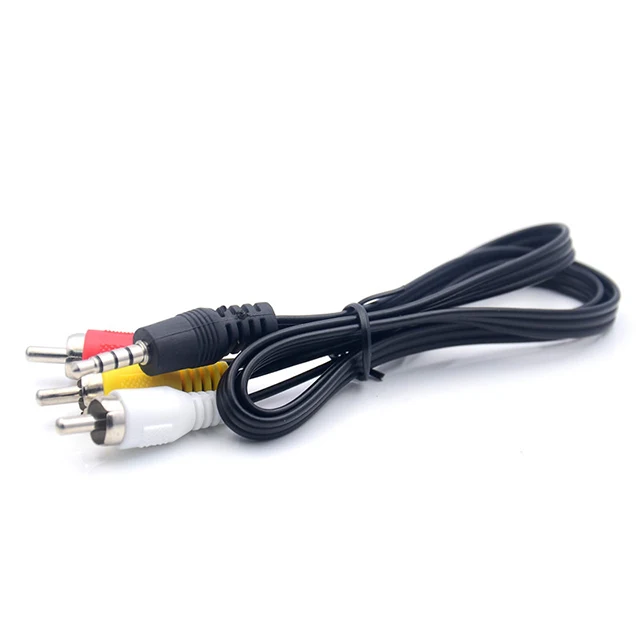 High Quality Customized Audio Cables Tin-plated Connector 3.5MM Male to Male RCA Cable