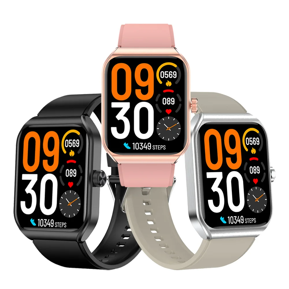 New women health tracker smart watches sleep heart rate monitor IP68 waterproof Ble 5.2 30 days long standby sport smart watch