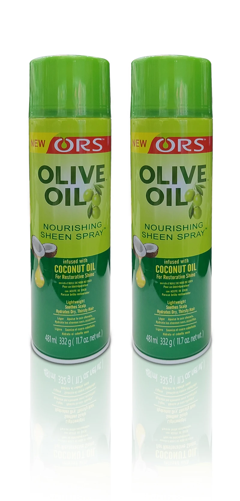 Salon beauty hair products barbershop professional natural hair beauty nourishing sheen coconut oil spray