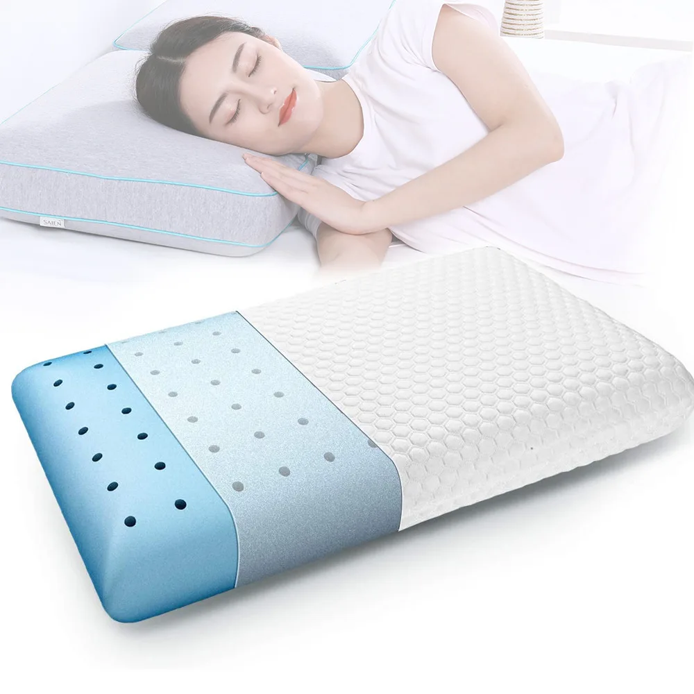 Hot Sale High Quality Bed Neck Pillow Sleeping Healthy Pillow Memory Foam