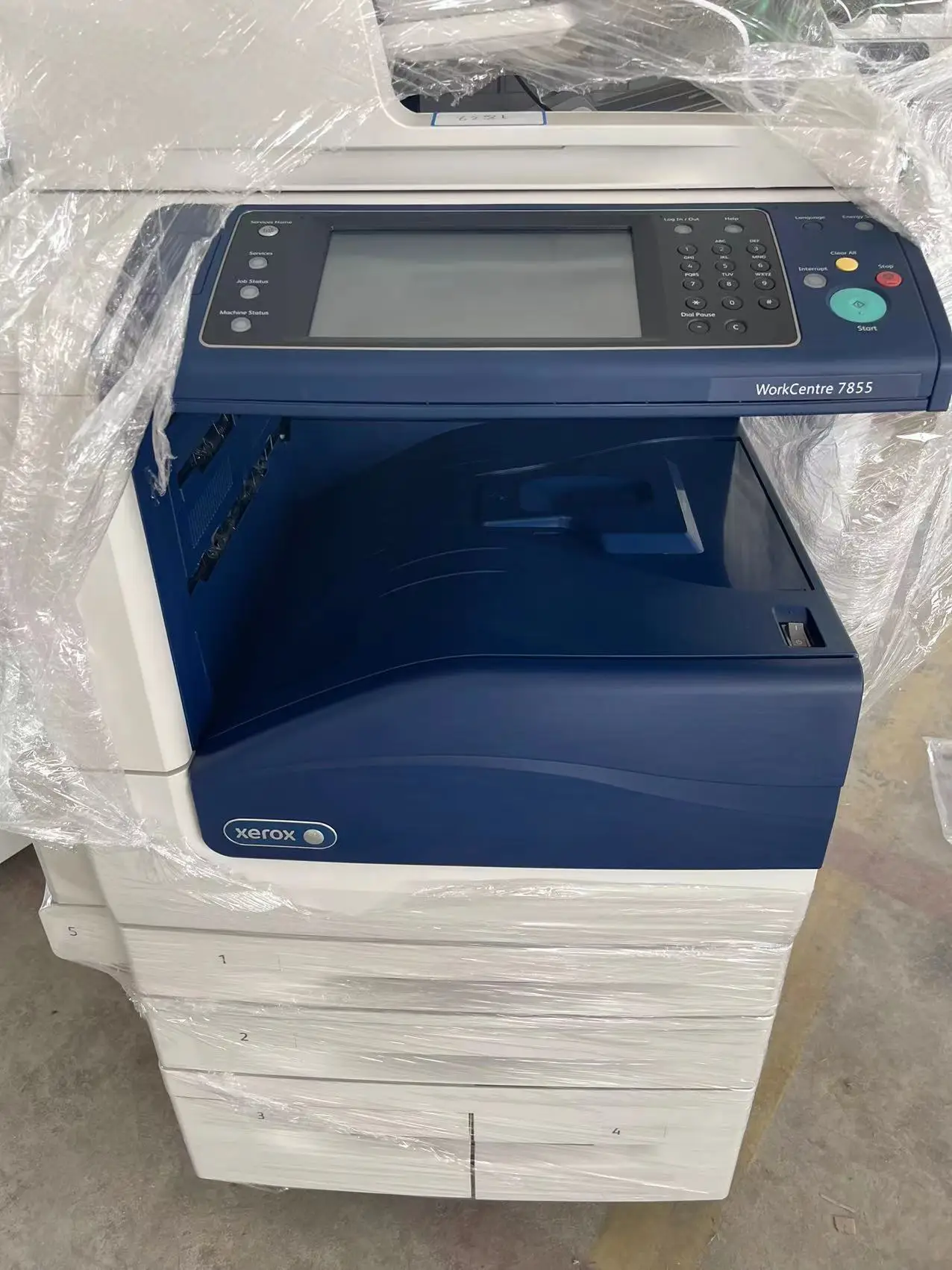 Многофункциональная копировальная машина A3 для Xerox WorkCentre 7855 цветной лазерный принтер xeroxs ксерокопировальный аппарат