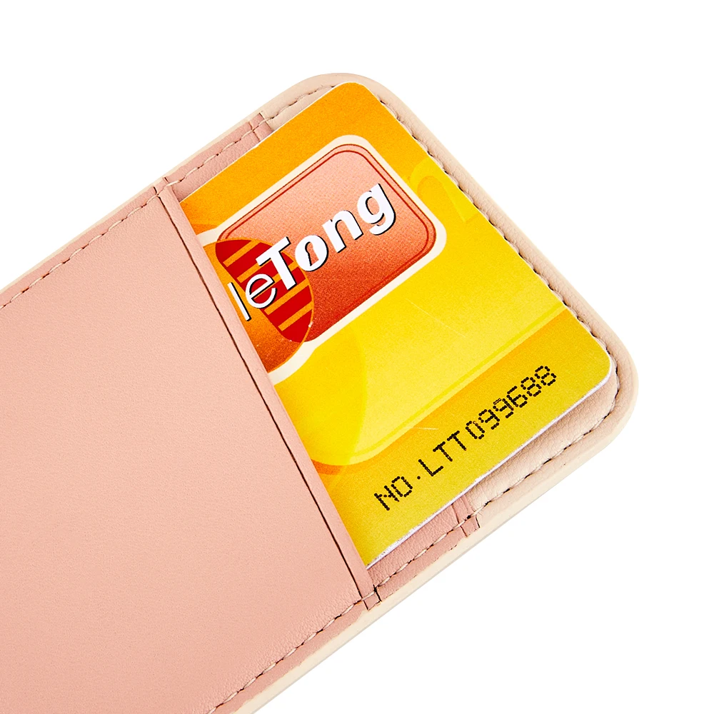 OEM For iphone pu Leather Card casing Made for MagSafe Credit Card Holder Business Wallet Case