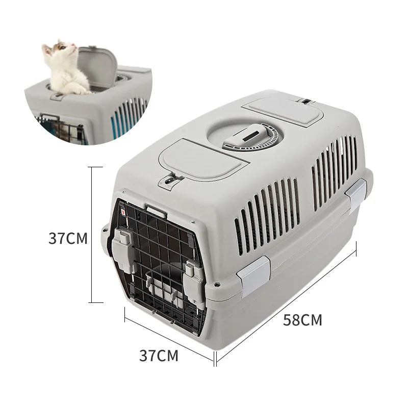 Pet products manufacturers wholesale custom portable PP material air box for small animals