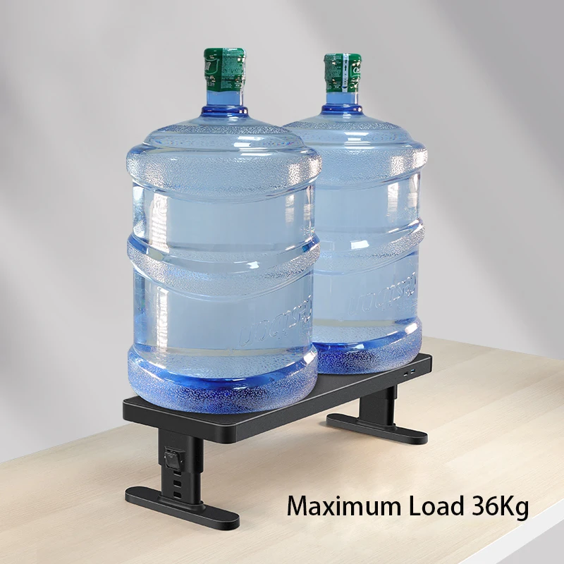 Vaydeer single computer riser bracket metal desktop height adjustable monitor stand