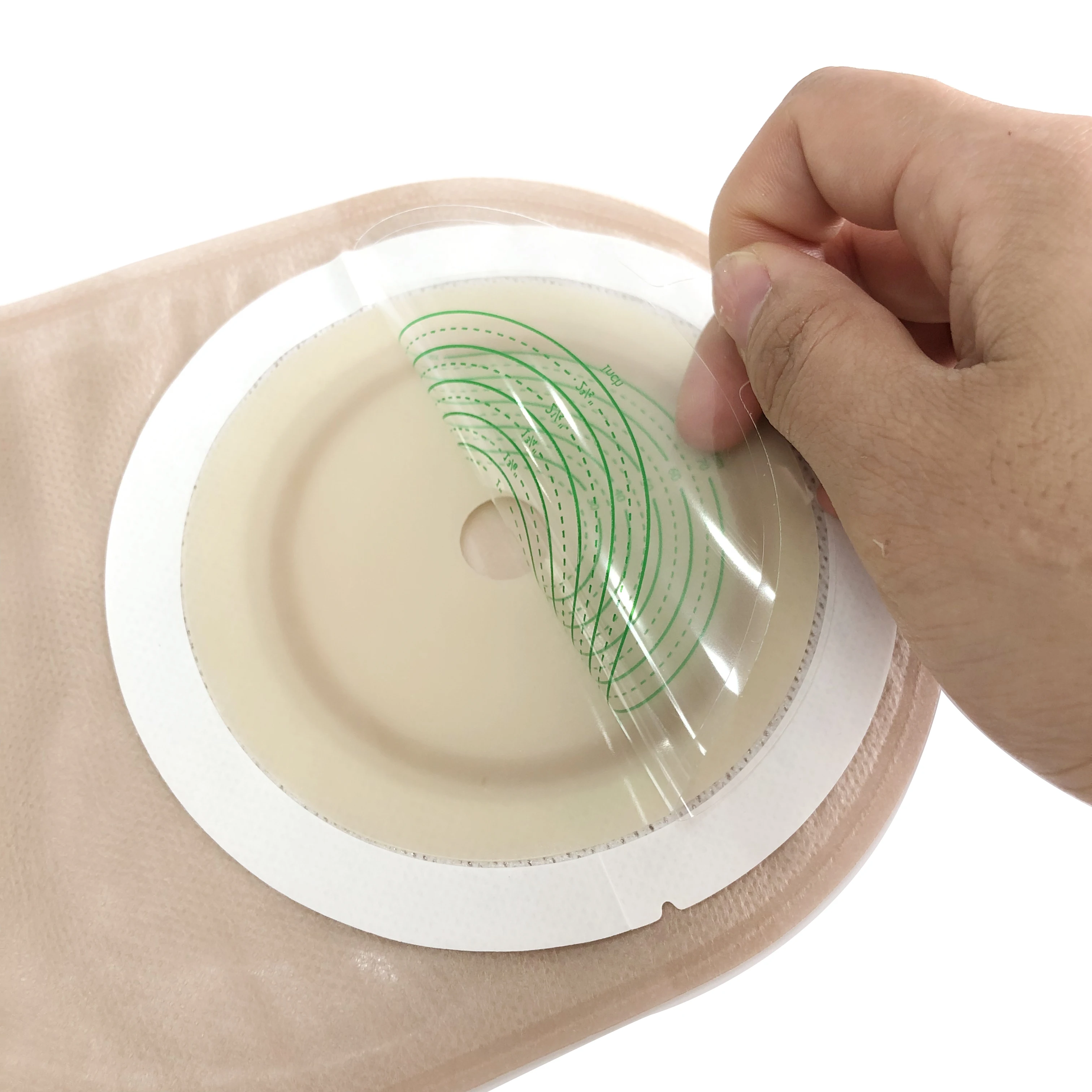 Disposable stoma bag colostomy 50mm 60mm 70mm  wholesale drainable colostomy bags cover for shower