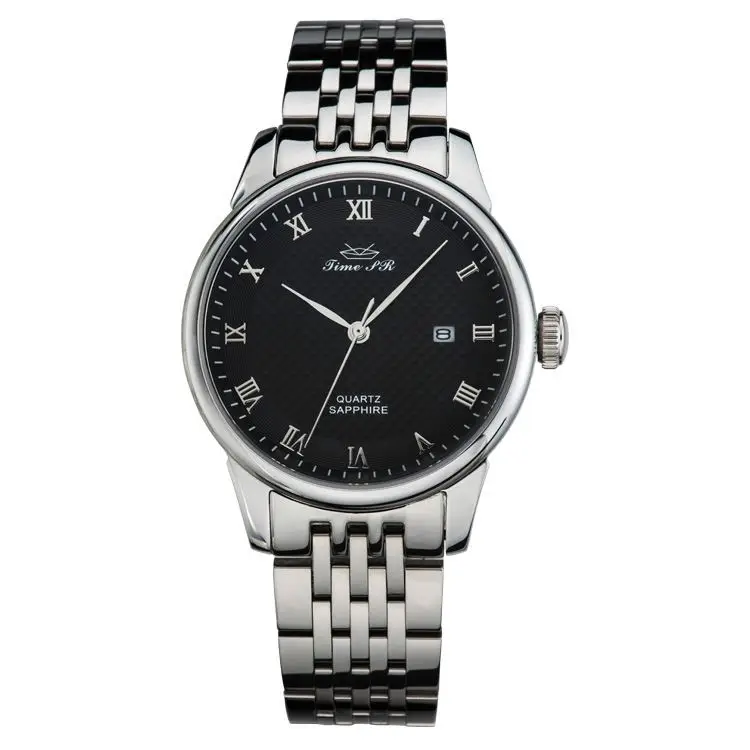 Quartz watch manufacture custom wholesales OEM Japan movement Women men  Quartz Wrist Watch with leather stainless stain straps