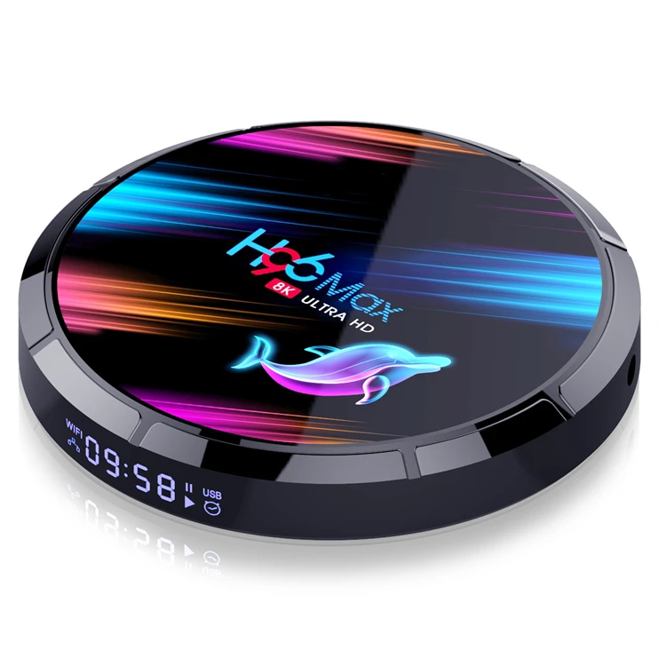 Заводская цена H96 max X3 S905X3 4k HDR 4G128G Интернет Android 9 0