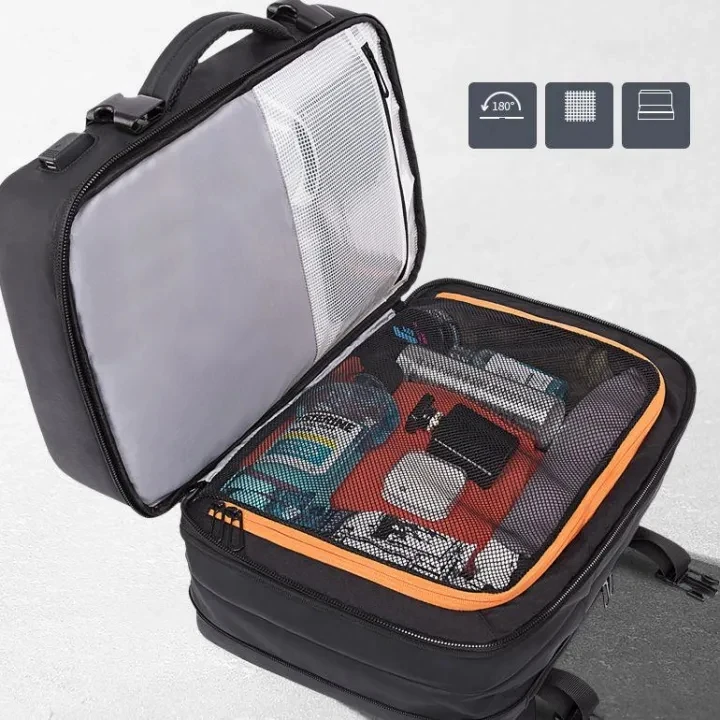 factory usb laptop bags sports bag custom backpack laptop travelling waterproof anti theft backpack bag school backpack