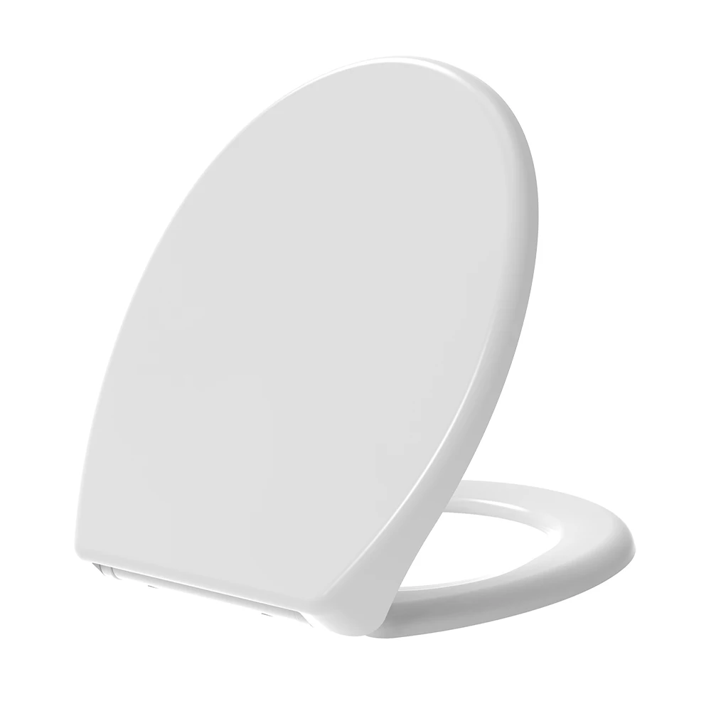 Modern Design Wholesale Toilet Seat Standard Size round and Oval Sizes Closed Front Type Made from Wood Plastic Urea