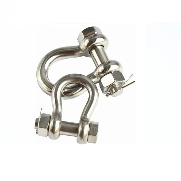 Hot Selling Rigging Hardware G2130 Us Type Bow Type Shackle Bolt Safety Anchor Shackle